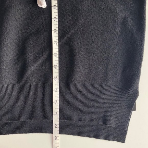 Zara Women’s Black Oversized Sweater Hoodie Small - Picture 9 of 10